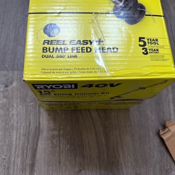 2024 Ryobi 40V weed eater/ string trimmer - Picture 1 of 4